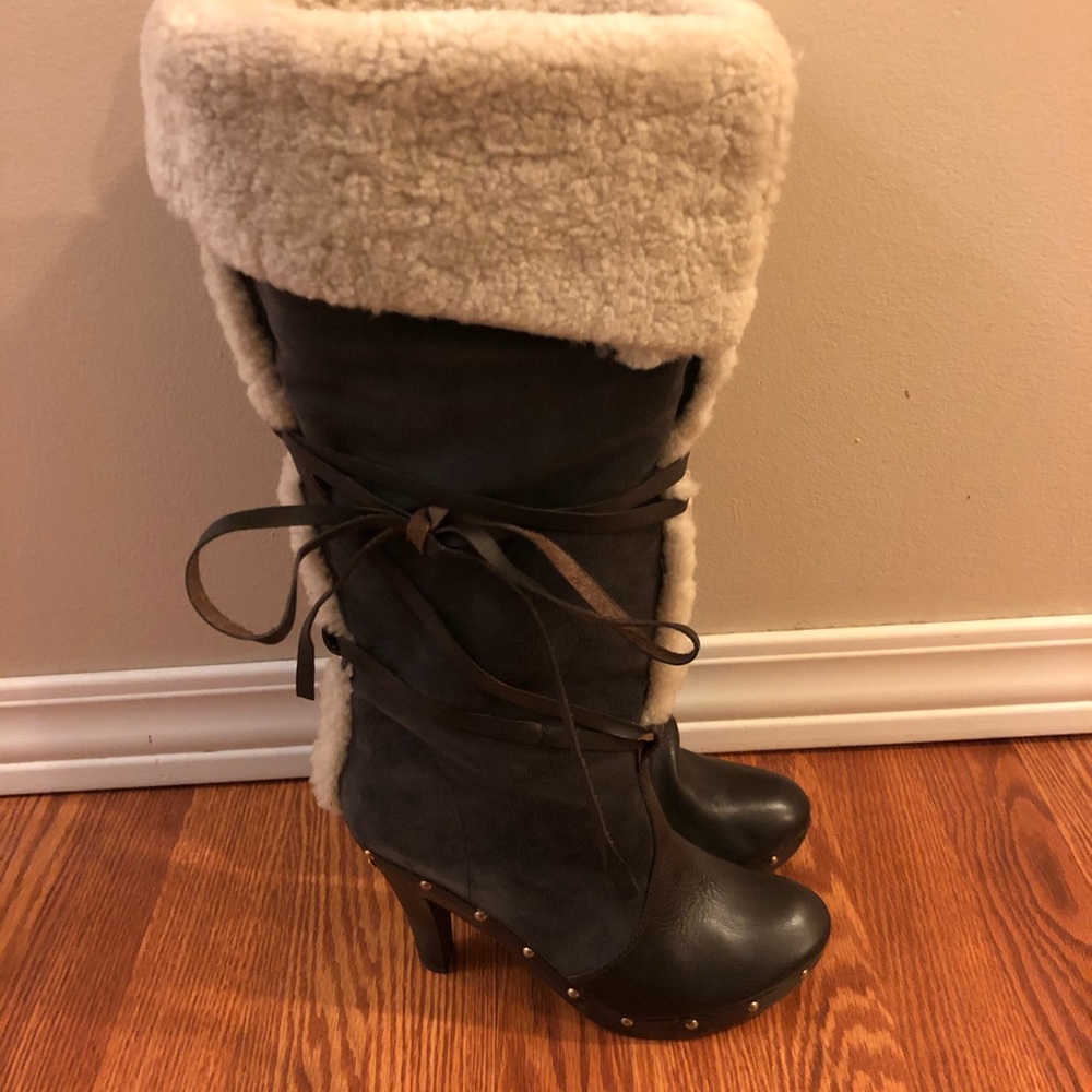 MICHAEL Michael Kors Clog Shearling boots